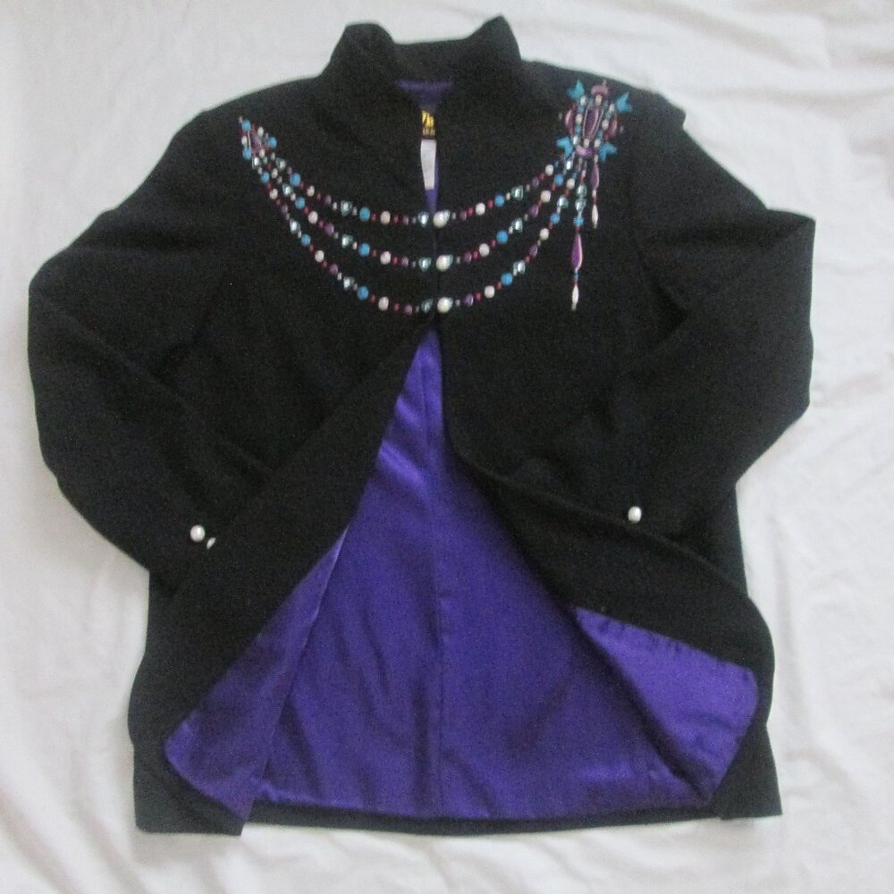 Bob Mackie Wearable Art Jacket - image 4